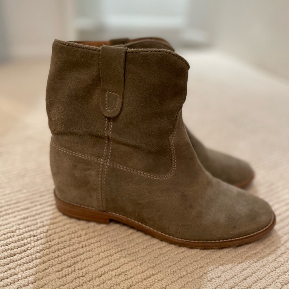Isabel Marant Suede Ankle Boots - Picture 6 of 8